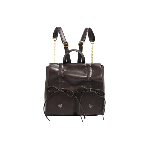 MINLUBAOLUO Рюкзаки Коричневый Женские