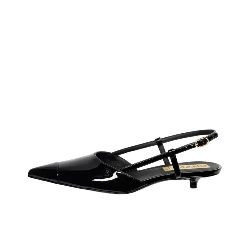 CHANEL Стильные Сандалии Женские Черные