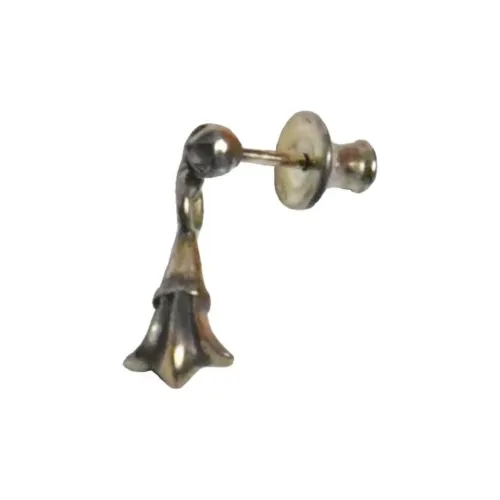 Chrome Hearts Металл Серьги Женские Коричневый