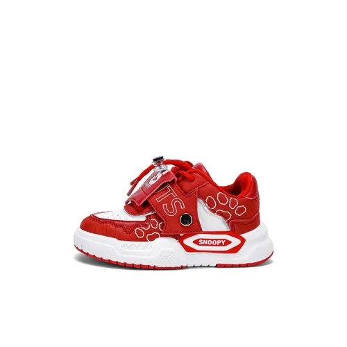 SNOOPY PILOT Амортизация Износостойкие Низкие Кеды для Детей Lifestyle Shoes Kids
