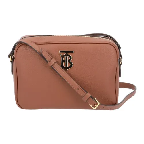 Burberry Кожа Camera Сумка Сумка через плечо Сумка на плечо Женская Коричневая