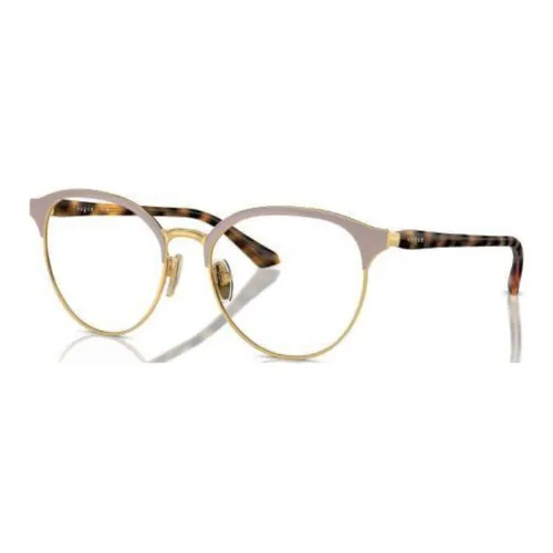 VOGUE Металл Пропионовая кислота Овал Оправы для очков Унисекс Бежевый