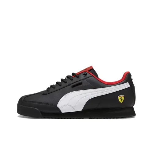 PUMA Scuderia Ferrari Low Топ Скейтборд Кроссовки Унисекс Черный