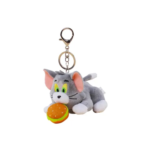 HUGKIS WARNER Tom and Jerry Characters Веселье Бургер Сыры Плюшевый Игрушечный Куклы Плюшевый Брелок 10 см Рекомендуемая Высота