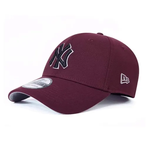 New Era Полиэстер Кепки Унисекс Умбра Красный