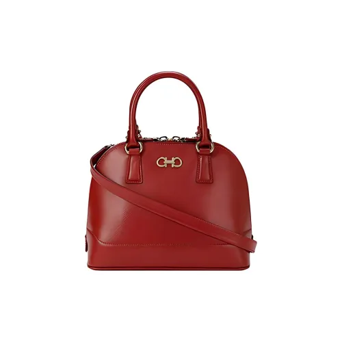 FERRAGAMO Телячья кожа Сумка через плечо Сумка Женская Красная