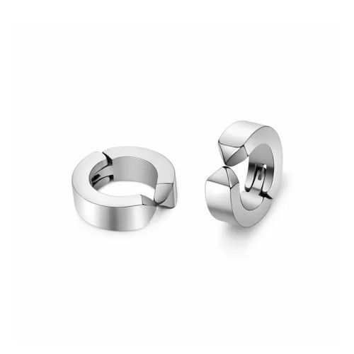 HANYUDIE Титановые стальные серьги Clip ON унисекс