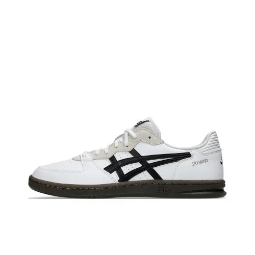 Asics Skyhand Скейтборд Кроссовки Низкие Белые Черные Унисекс