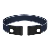 Темно-синий с белыми полосами