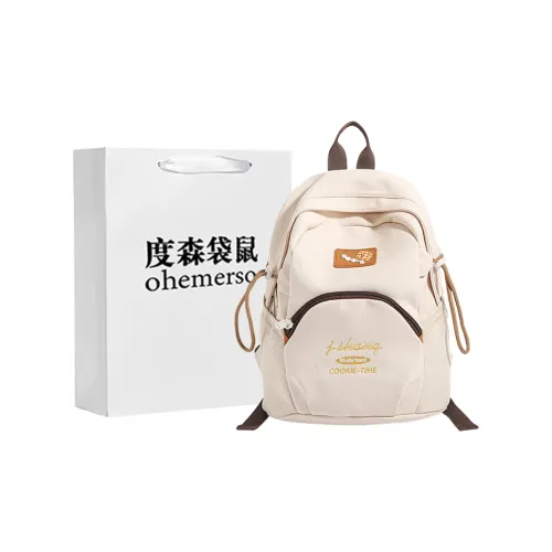 Dusen Kangaroo Нейлоновая ткань Повседневная сумка Стандартная Женская Экрю Черный Синий Розовый