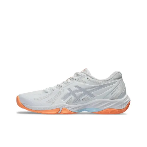 Asics Blade Low Top Повседневные Беговые Кроссовки Женские Белые Апельсиновые