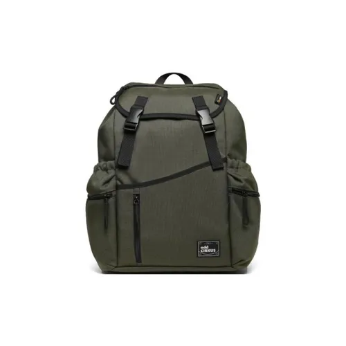 ODDCIRKUS Полиамид Рюкзак Стандартный Унисекс Черный Армейский Зеленый Темный Хаки