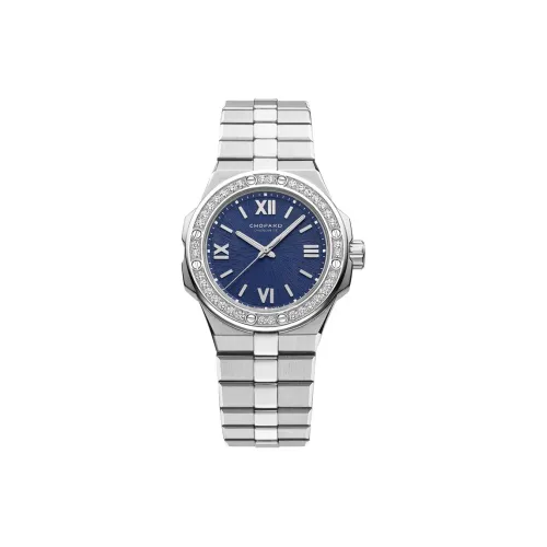 Chopard Автоматический Механический Movement Женские ALPINE EAGLE Часы 33 мм Синие