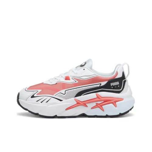 PUMA WINTER RINK Низкий Топ Casual Женский Белый Розовый