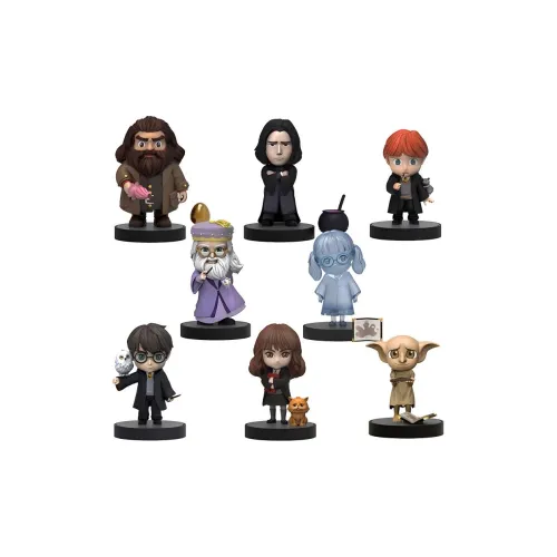 WARNER Гарри Поттер Гермиона Рон Дамблдор Хагрид Добби Настольная Фигурка Mystery Коробка Мерч Фигурки в стиле чиби