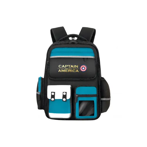 Disney Полиэстер Студенческая Сумка Стандартная Темно-синий Тибетский Красный