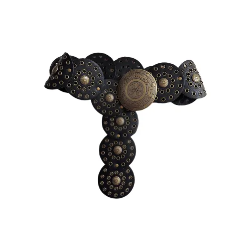 DIQIE Западный стиль винтажный ремень платье с американской тяжелой конструкцией кожаные ремни женские