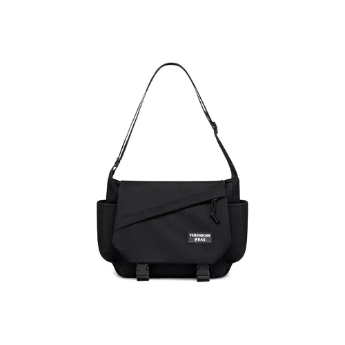 Bobby Bear Oxford Сумка через плечо Городская техвир рабочая сумка Курьерская сумка стандартная унисекс черный белый