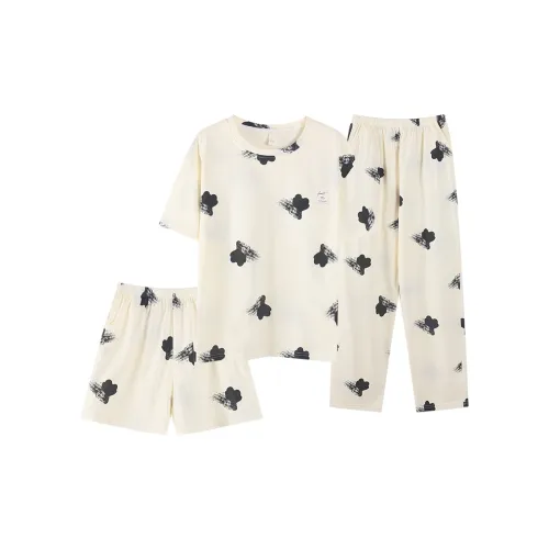 The Story Of The Flower Season Пижамный комплект женский абрикосовый