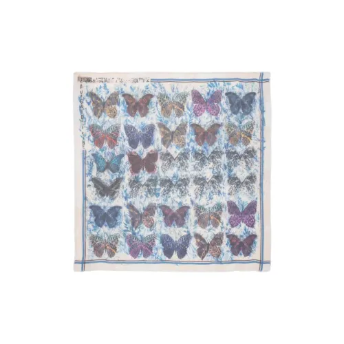 Zadig Voltaire Модал Шелковые Шарфы Женские Синий