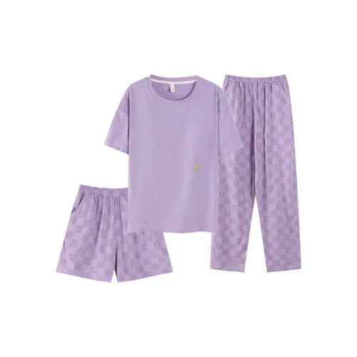 The Story Of The Flower Season Пижамный комплект женский светло-фиолетовый