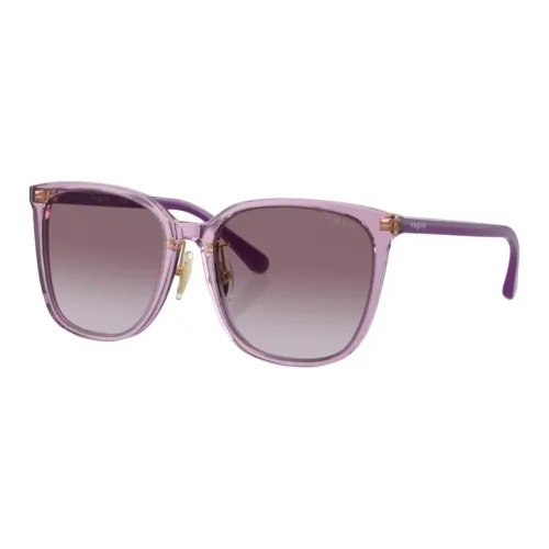 VOGUE Ацетат Квадратные Солнцезащитные Очки Женские Фиолетовые