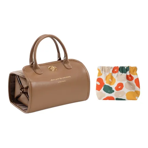 LOHAS Travel ПУ (полиуретан) Косметичка Унисекс Тирамису Розовый Чайный Коричневый