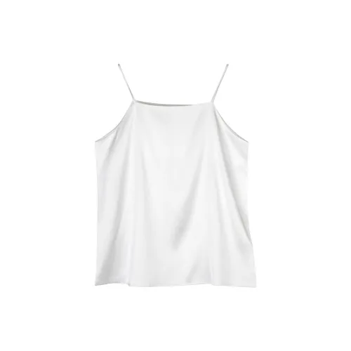 Flowers in water Топ на бретелях Женский Белый