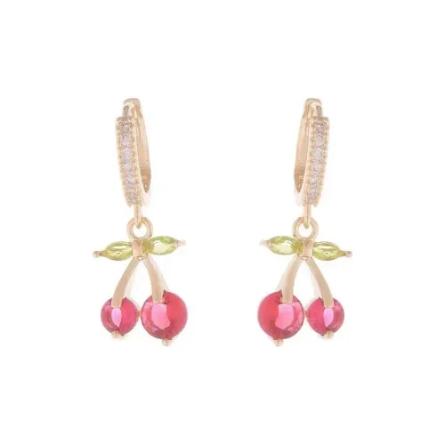 LIANGCAI Сплав с цирконием серьги женские