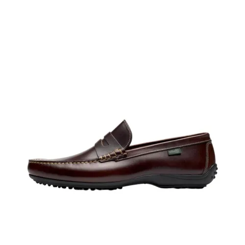 Paraboot Лоферы с резиновой подошвой, бордовый, мужской