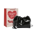 Чёрный + Праздничная сумка для покупок