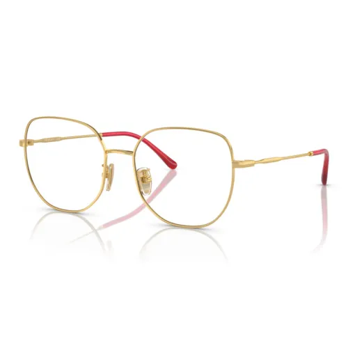 VOGUE Металл Нерегулярная форма Оправы для очков Мужской Золотой