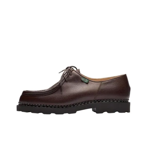 Paraboot Мужская повседневная обувь, низкий топ, коричневый, мужской