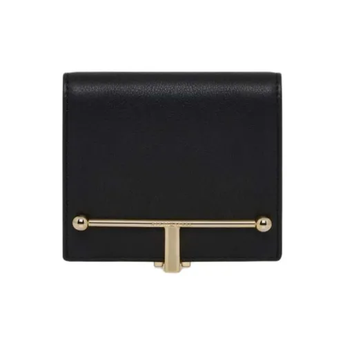 Strathberry Smooth Calfskin Wallet Women's Black