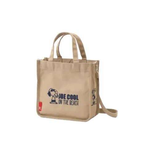 ROOTOTE Хлопок Тоут Сумка Сумка через плечо Сумка Обычная Женская Коричневая