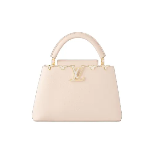 LOUIS VUITTON Capucines Taurillon Коровья кожа Сумка через плечо Сумка Обычный Женский Розовый