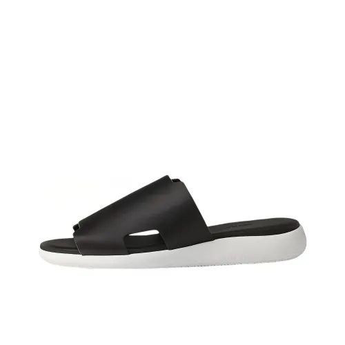 HERMES Тихий Слипоны Мужской Черный Белый