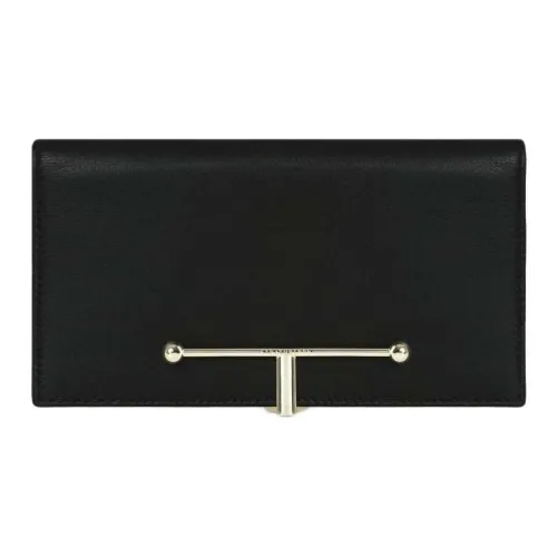 Strathberry Телячья кожа Кошелек Большой Женские Черный