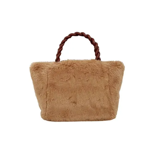 ROOTOTE Экологичная меховая сумка-тоут сумка для покупок женская сумка цвет мокко
