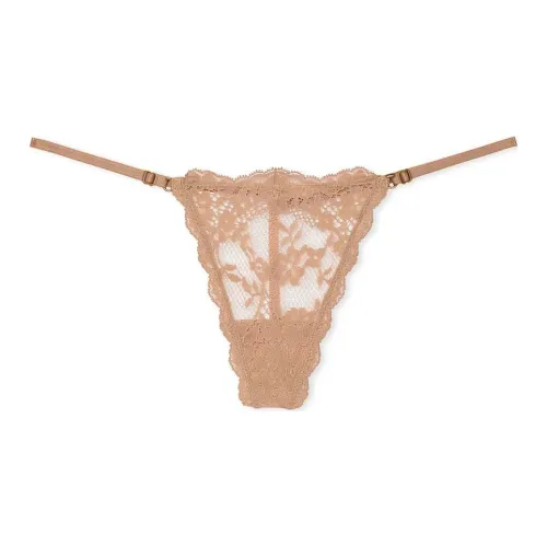 Victoria's Secret Fantasy Collection DREAM ANGELS Кружево Регулируемый V STRING Трусики String Пралине Женские 1 упаковка Пралине