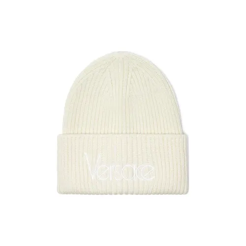 VERSACE Ткань Шапки-бини Женские Бежевый