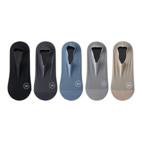 MIIOW No Show Носки Мужские упаковка из 5 пар