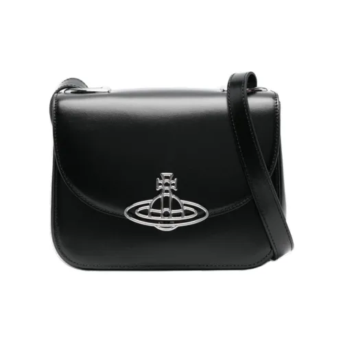 Vivienne Westwood Телячья кожа Сумка через плечо Женская Черная