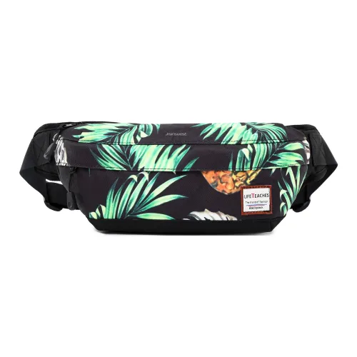JEANSWEST Слинг-сумка Ананас Зеленая Унисекс
