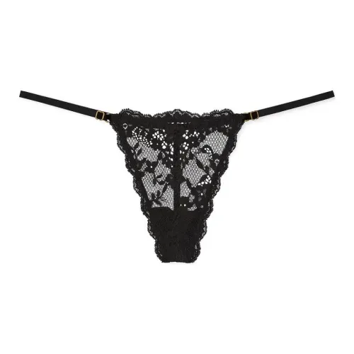 Victoria's Secret Fantasy Collection 1 упаковка Черный Женский стринг