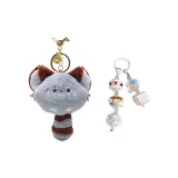 Туманный синий + браслет для телефона с бусинами