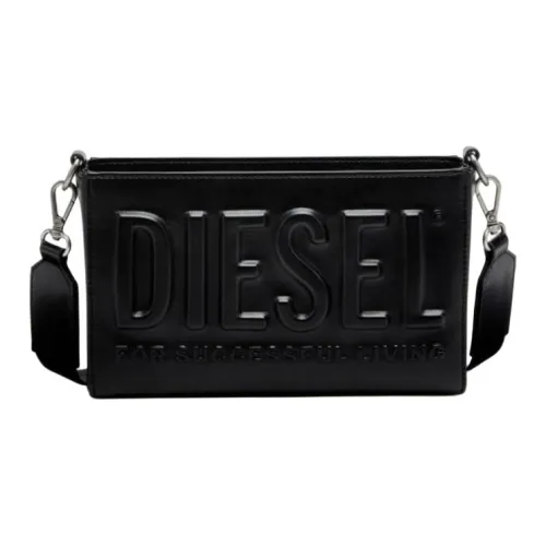 DIESEL Полиуретан Camera Сумка Сумка через плечо Мужская Черная