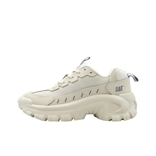 CAT Slip-resistant Abrasion-resistant Waterproof Low-top Footwear Women's White CAT Противоскользящие Устойчивые к истиранию Водонепроницаемые Низкие Кеды Женские Белые