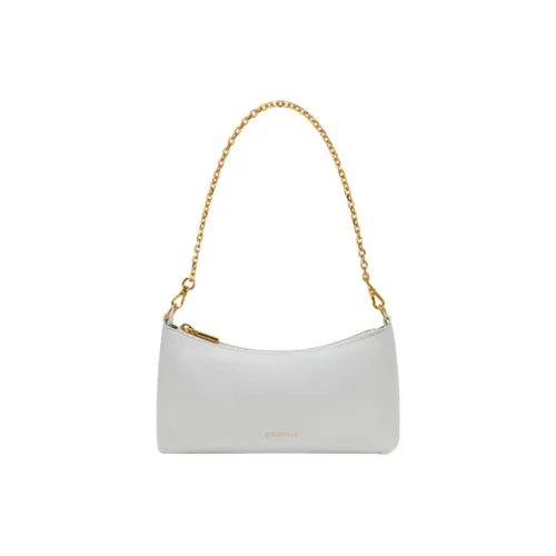 COCCINELLE Сумка из коровьей кожи сумка через плечо среднего размера женская ярко-белая