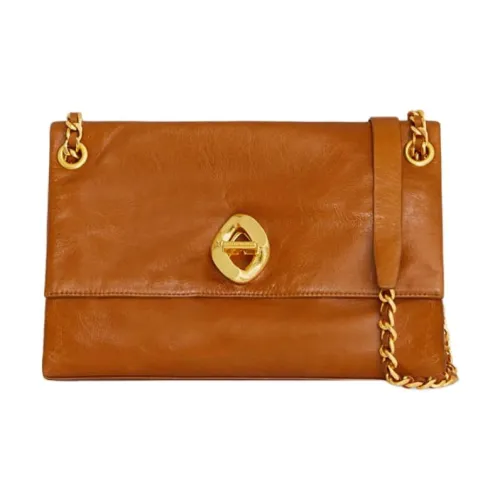 REBECCA MINKOFF Сумка через плечо из натуральной кожи средний размер женская коричневая